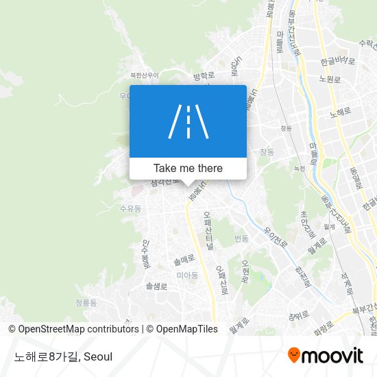노해로8가길 map