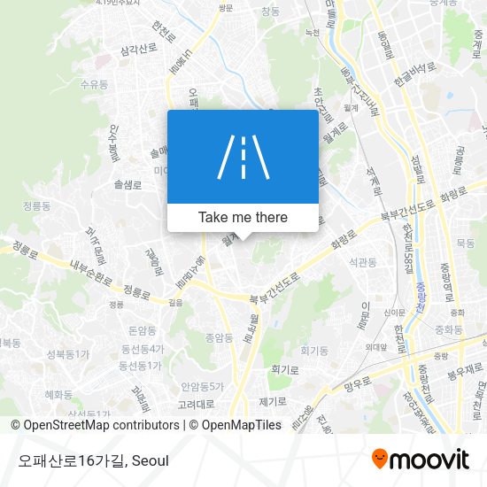 오패산로16가길 map