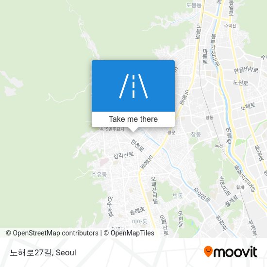 노해로27길 map
