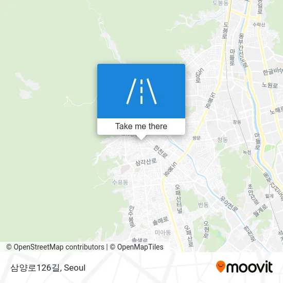 삼양로126길 map