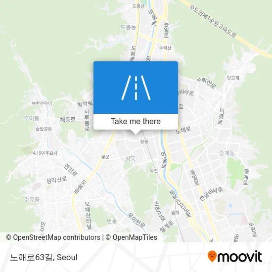 노해로63길 map