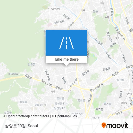 삼양로20길 map