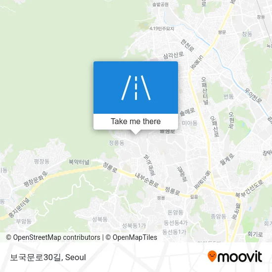보국문로30길 map
