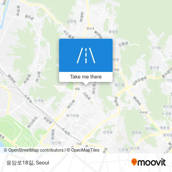 응암로18길 map