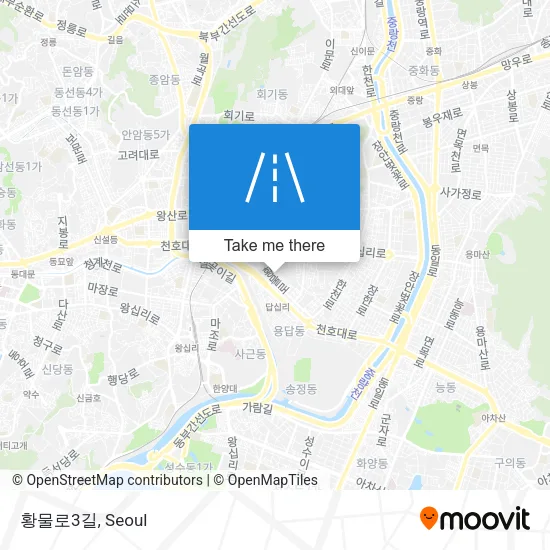 황물로3길 map