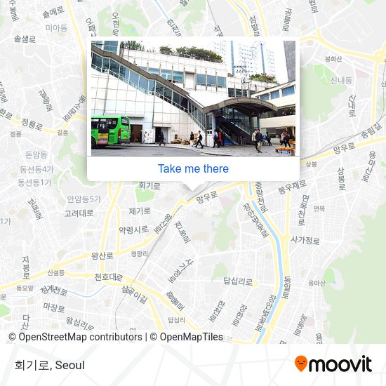 회기로 map