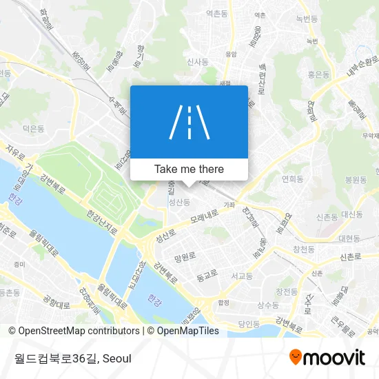 월드컵북로36길 map