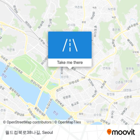 월드컵북로38나길 map
