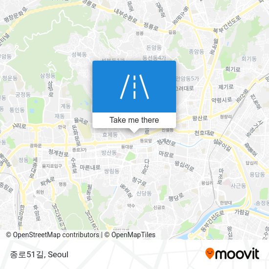 종로51길 map
