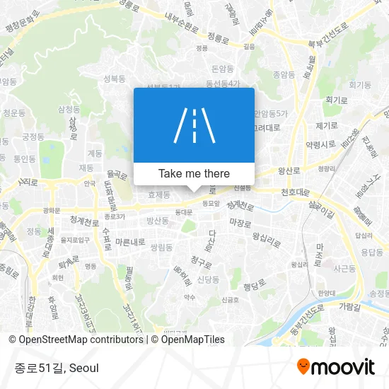종로51길 map