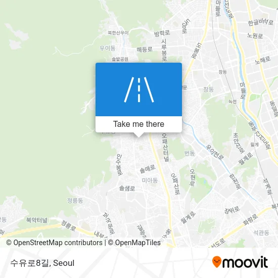 수유로8길 map