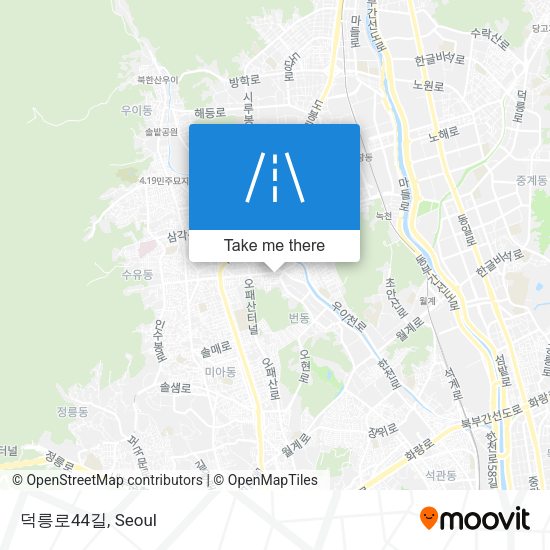덕릉로44길 map