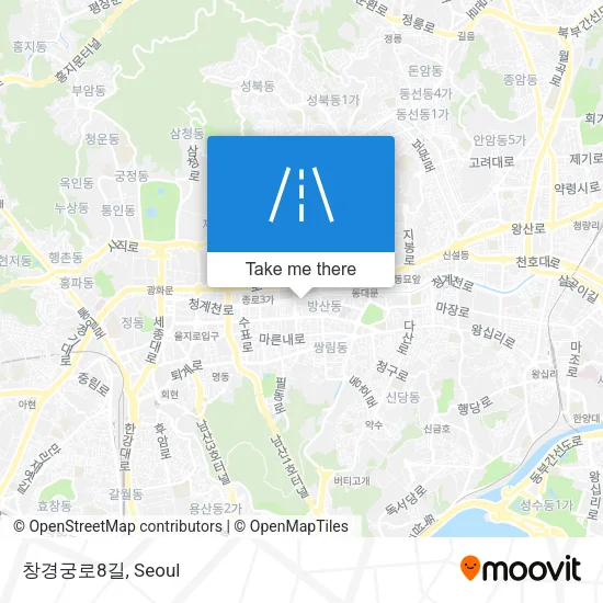 창경궁로8길 map