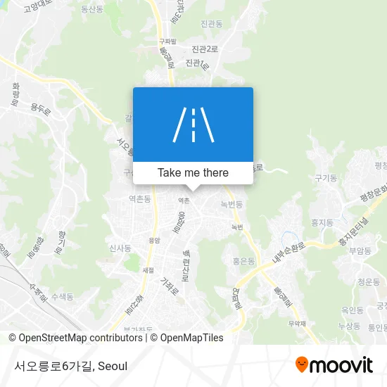 서오릉로6가길 map