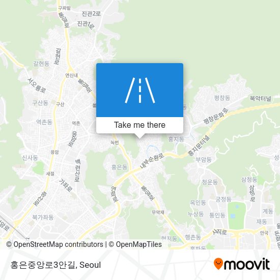 홍은중앙로3안길 map