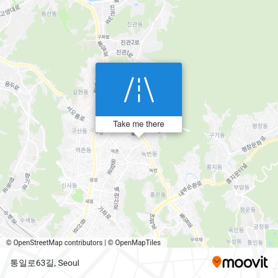 통일로63길 map