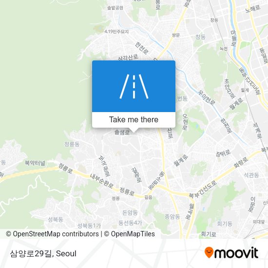 삼양로29길 map