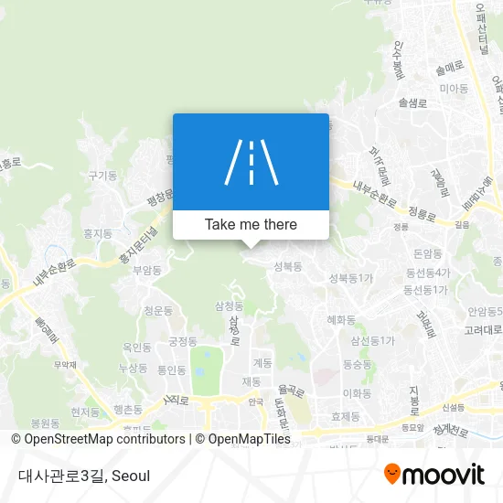 대사관로3길 map