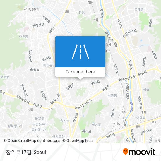 장위로17길 map