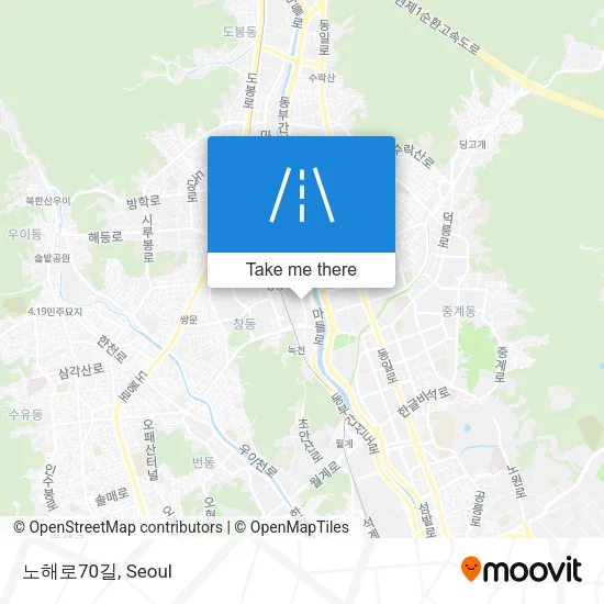 노해로70길 map