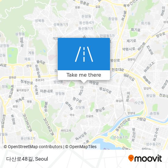 다산로48길 map