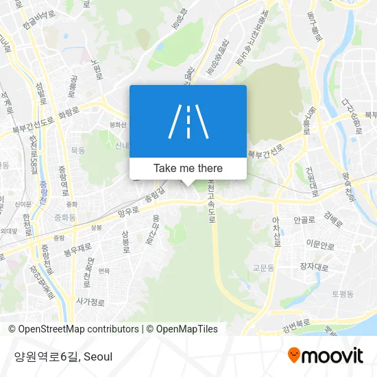 양원역로6길 map