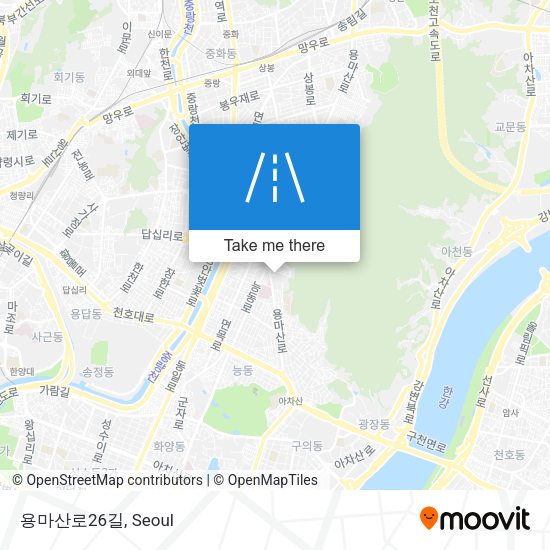 용마산로26길 map