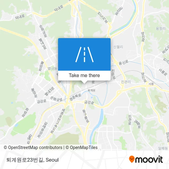 퇴계원로23번길 map