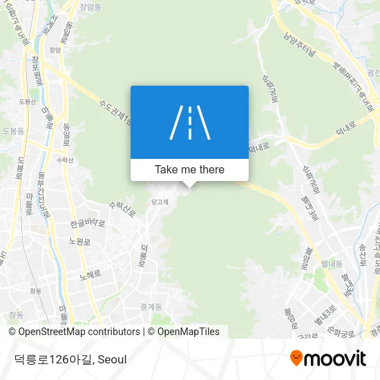 덕릉로126아길 map