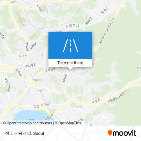석실로율석길 map