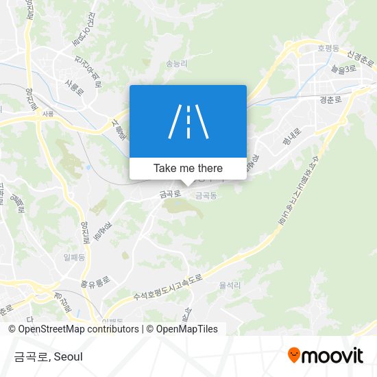 금곡로 map