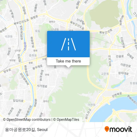 용마공원로20길 map
