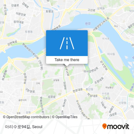아리수로94길 map