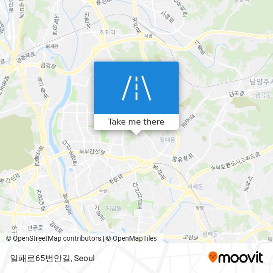 일패로65번안길 map