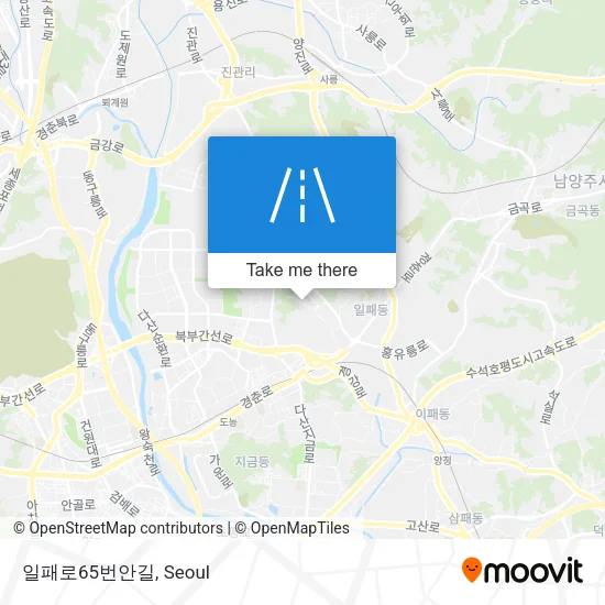 일패로65번안길 map