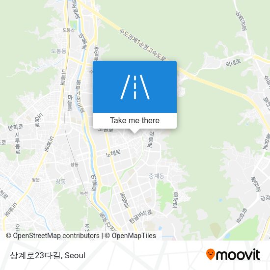 상계로23다길 map
