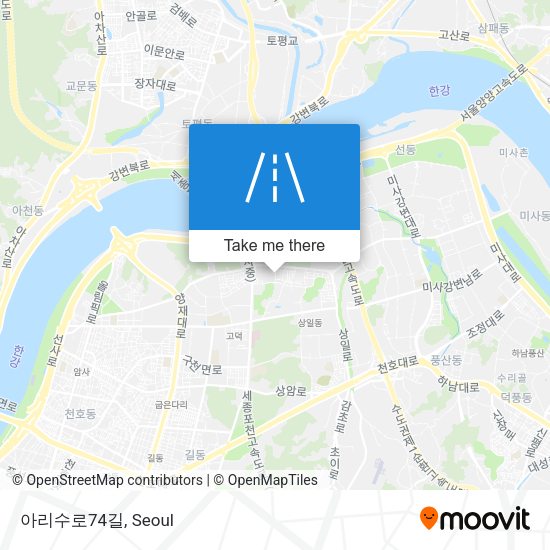 아리수로74길 map