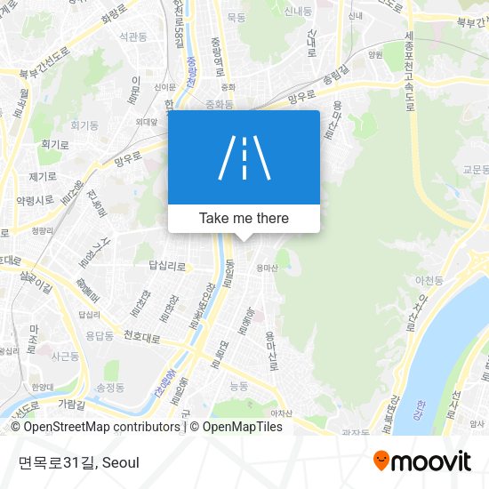 면목로31길 map