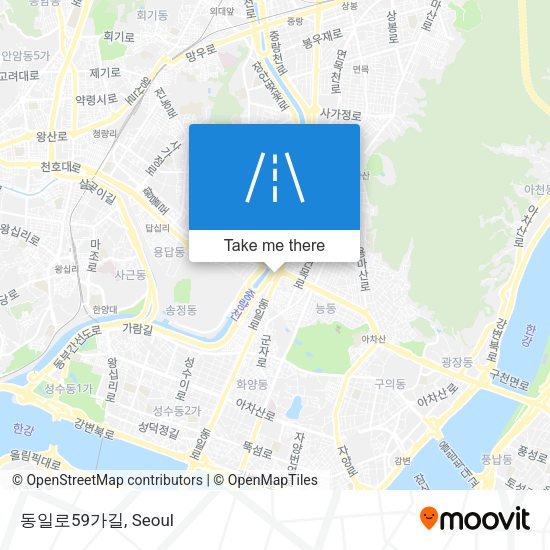 동일로59가길 map
