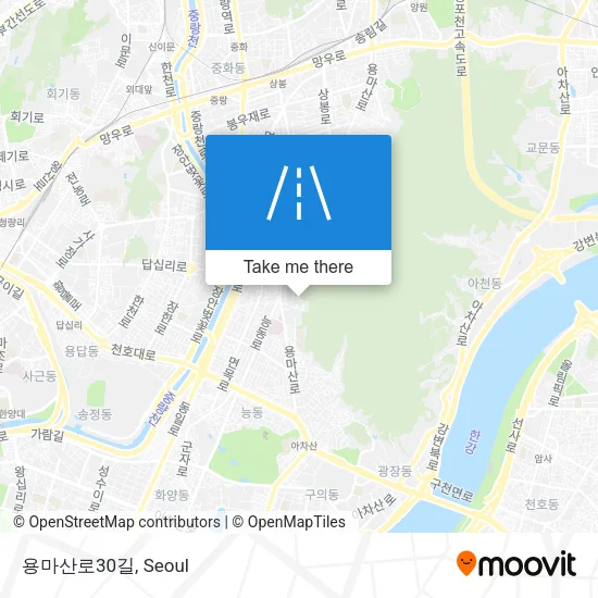 용마산로30길 map