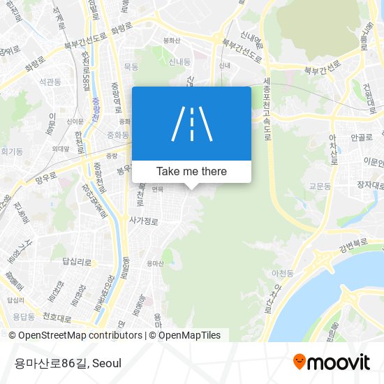 용마산로86길 map