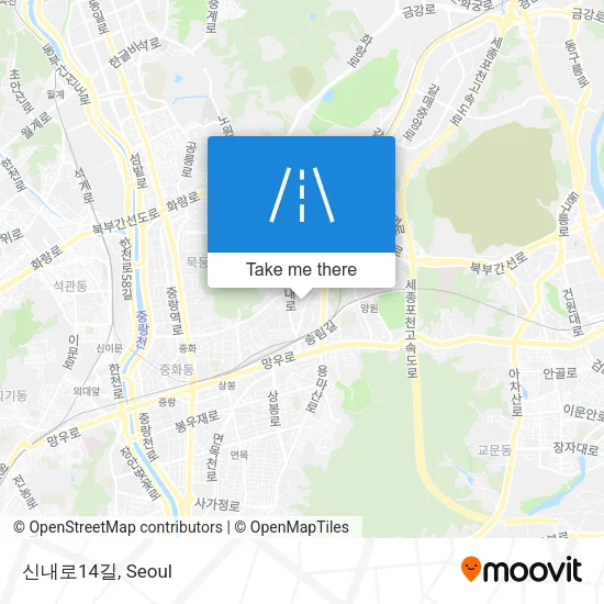 신내로14길 map