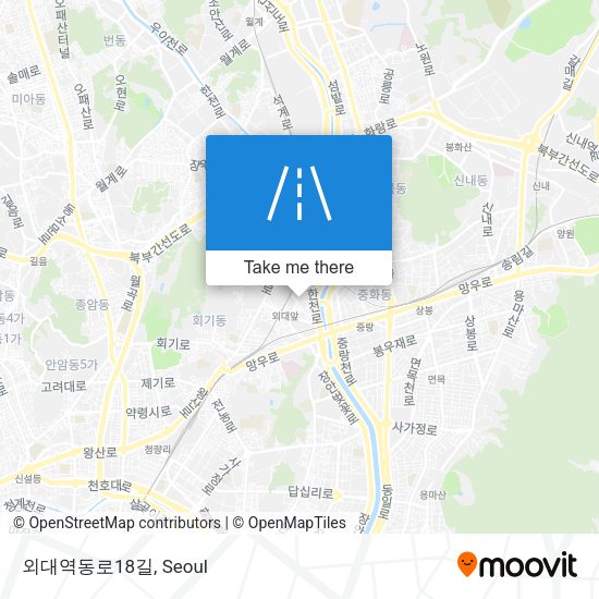 외대역동로18길 map