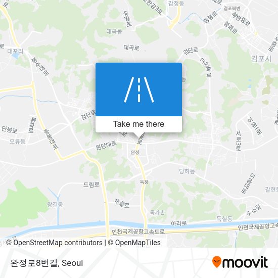 완정로8번길 map
