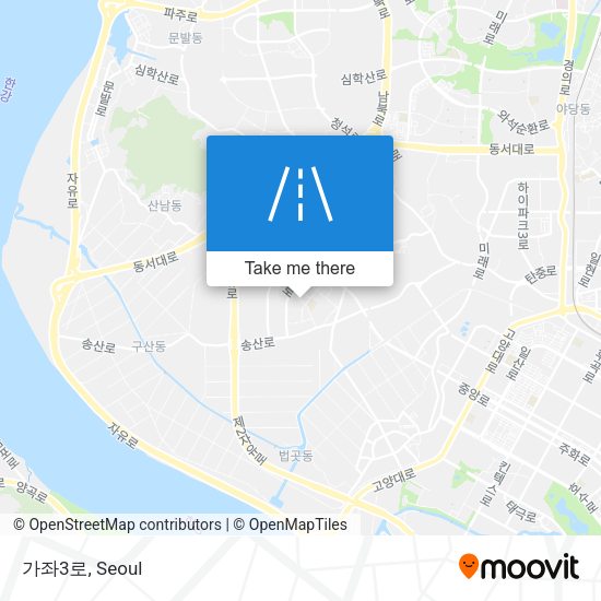 가좌3로 map