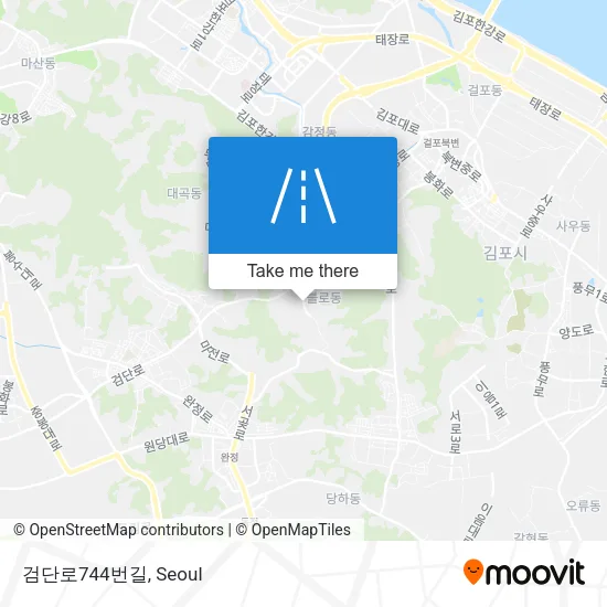 검단로744번길 map