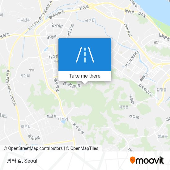 영터길 map