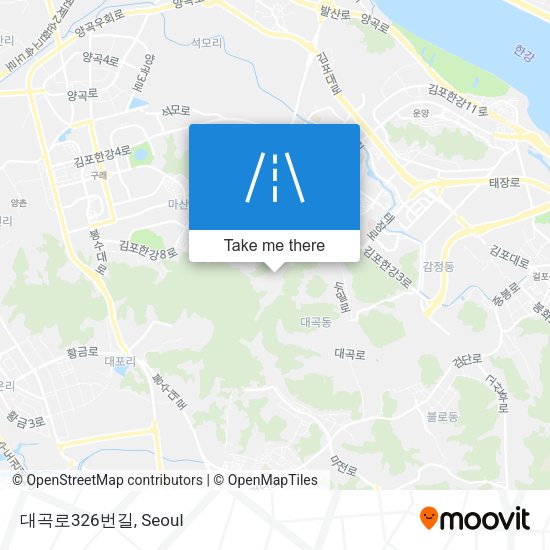 대곡로326번길 map