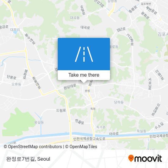 완정로7번길 map