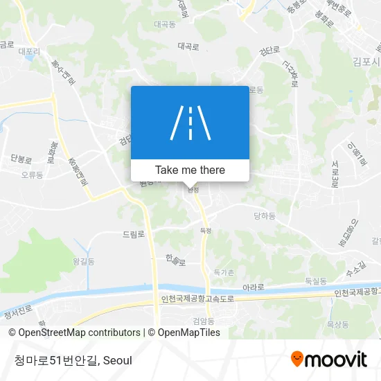 청마로51번안길 map